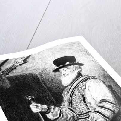 The Yeoman of the Guard by John Everett Millais