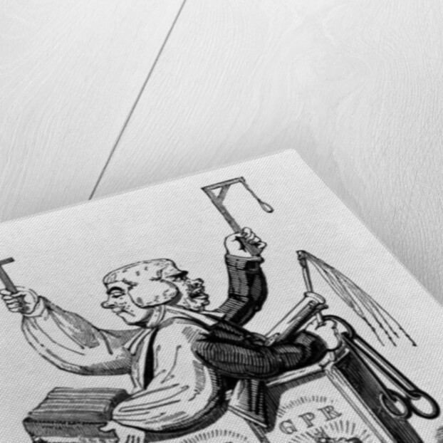 The Clerical Magistrate, 1819 by George Cruikshank