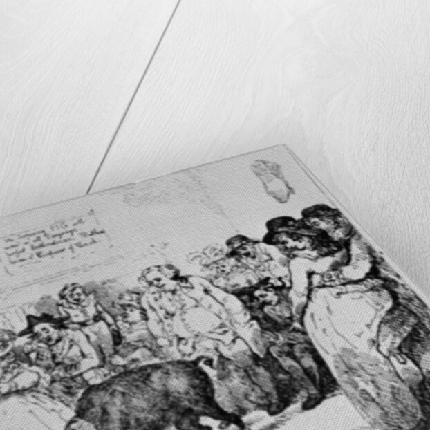 The Wonderful Pig, 1785 by Thomas Rowlandson