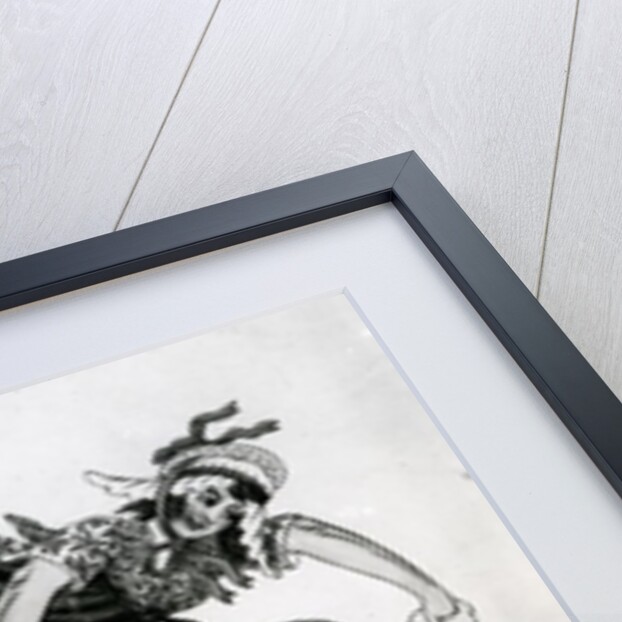 Trick in the Comic Dance in Mother Goose - Mr Grimaldi & Mr Bologna, print made by O'Keeffe, c.1805 by (after) English School