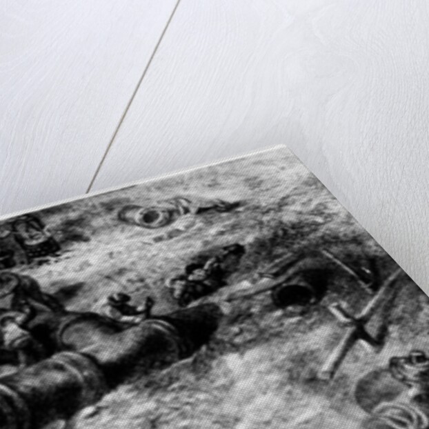 Building of Common Sewers on Holborn, 1845 by George the Elder Scharf