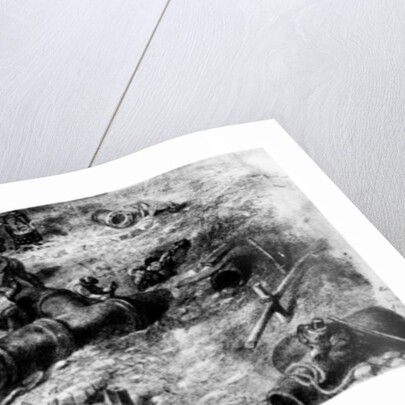 Building of Common Sewers on Holborn, 1845 by George the Elder Scharf