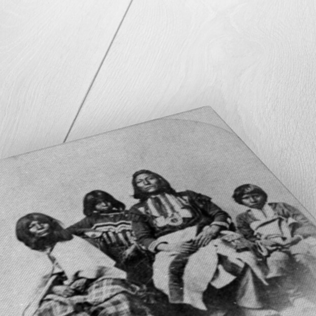 Ute Family, c.1870-75 by Charles Roscoe Savage