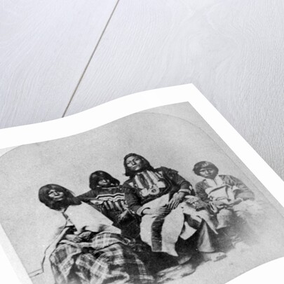 Ute Family, c.1870-75 by Charles Roscoe Savage