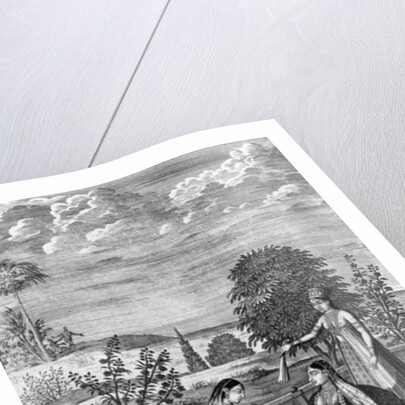 Mumtaz Mahal, the wife of Shah Jahan by Dutch School