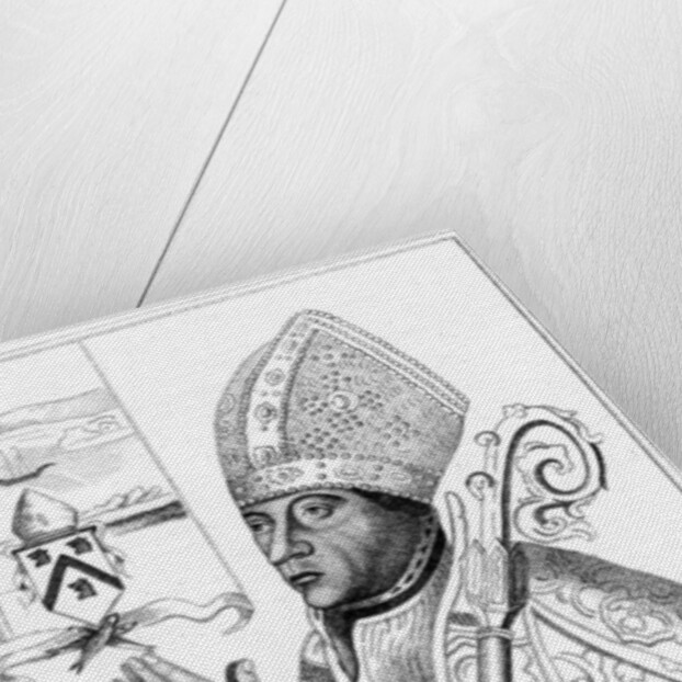 William Elphinstone, Bishop of Aberdeen, print made c.1790s by (after) Scottish School