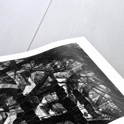 Plate from the 'Carceri d'invenzione' series, 1761 by Giovanni Battista Piranesi