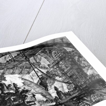 Plate from the 'Carceri d'invenzione' series, 1761 by Giovanni Battista Piranesi