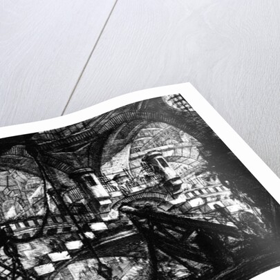 Plate from the 'Carceri d'invenzione' series, 1761 by Giovanni Battista Piranesi