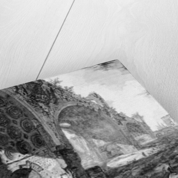 View of the Basilica of Maxentius and Constantine by Giovanni Battista Piranesi