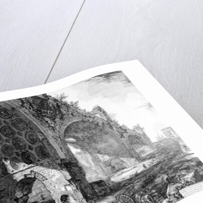 View of the Basilica of Maxentius and Constantine by Giovanni Battista Piranesi