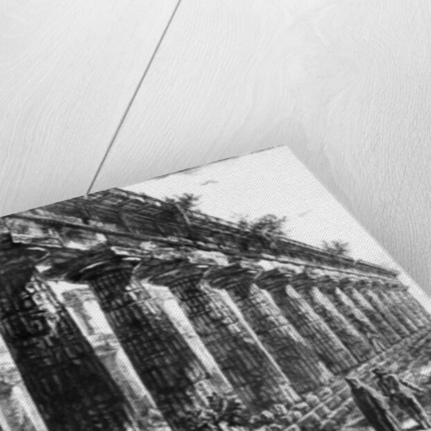 The Temple of Neptune at Paestum, etched by Francesco Piranesi, 1778 by Giovanni Battista Piranesi