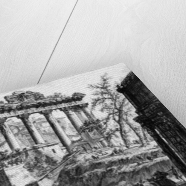 View of the Temple of Concord by Giovanni Battista Piranesi