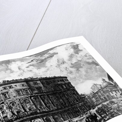 View of the Theatre of Marcellus by Giovanni Battista Piranesi