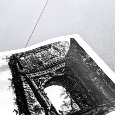 View of the Arch of Titus by Giovanni Battista Piranesi