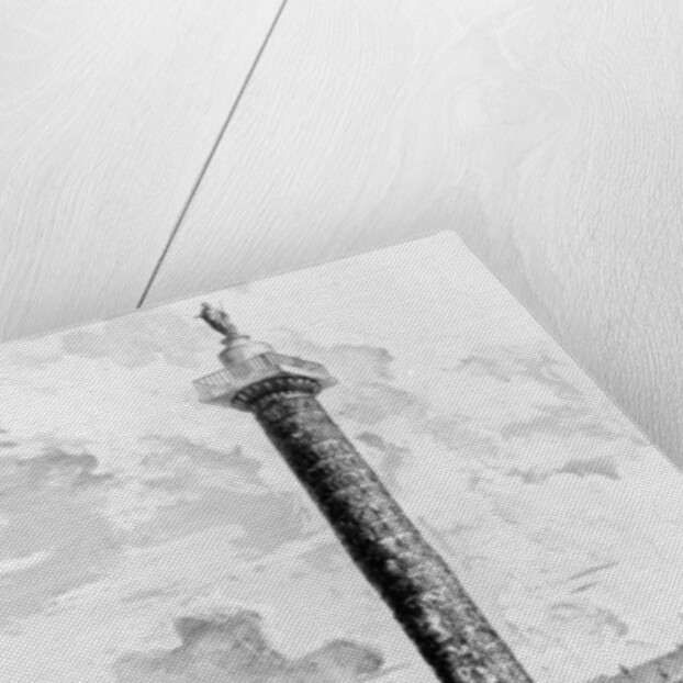 View of the Column of Marcus Aurelius in the Piazza Colonna by Giovanni Battista Piranesi