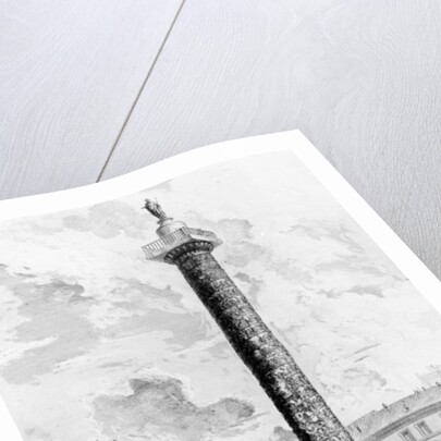 View of the Column of Marcus Aurelius in the Piazza Colonna by Giovanni Battista Piranesi