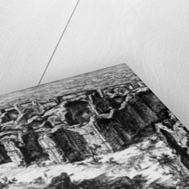 View of the Baths of Caracalla by Giovanni Battista Piranesi