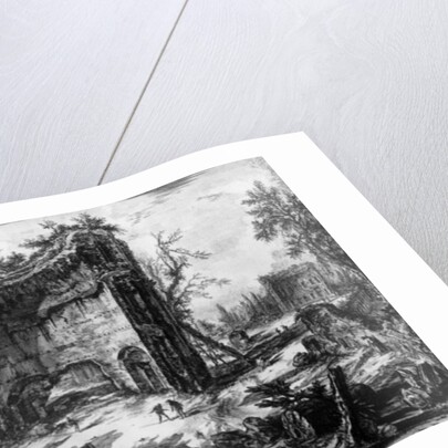 View of the Baths of Trajan by Giovanni Battista Piranesi