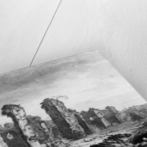 View of the Remains of Caracalla's Baths, taken from the Jesuit's Garden, Rome, c.1778 by Richard Cooper