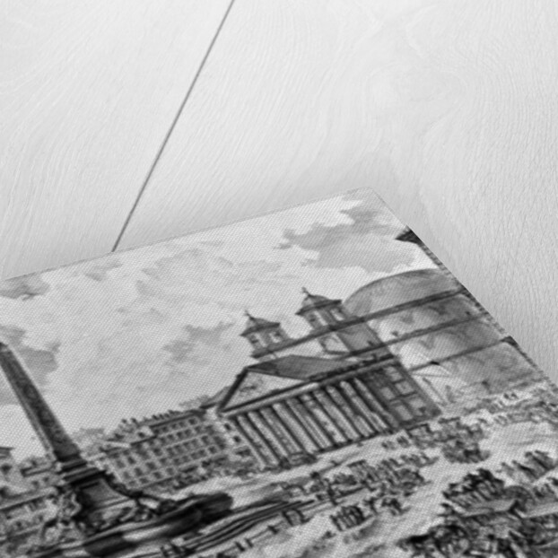 View of the Piazza della Rotonda by Giovanni Battista Piranesi