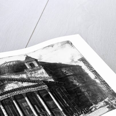 View of the Pantheon by Giovanni Battista Piranesi