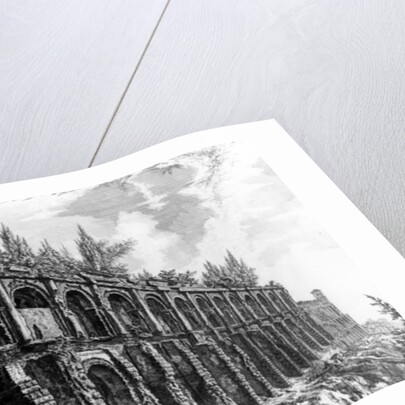 View of the Villa of Maecenas in Tivoli by Giovanni Battista Piranesi