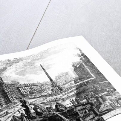 View of the Piazza Navona by Giovanni Battista Piranesi