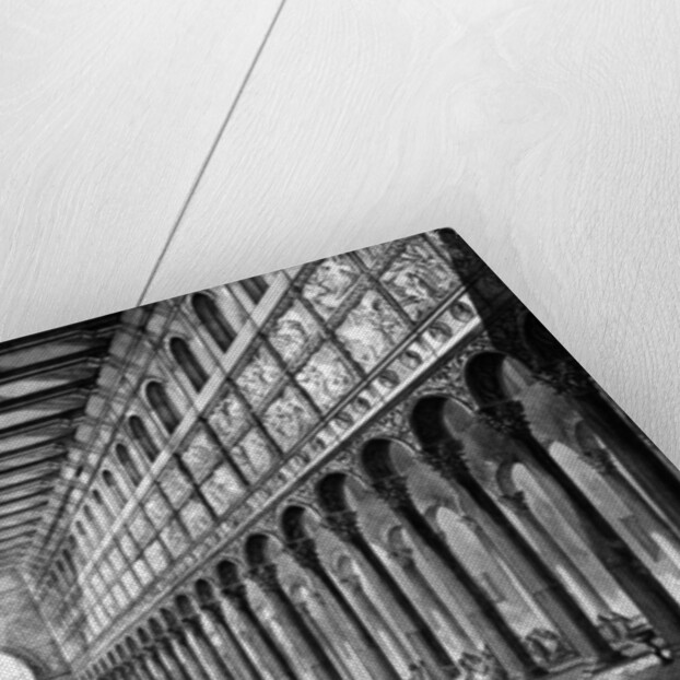 View of the interior of Basilica of San Paolo fuori le Mura by Giovanni Battista Piranesi