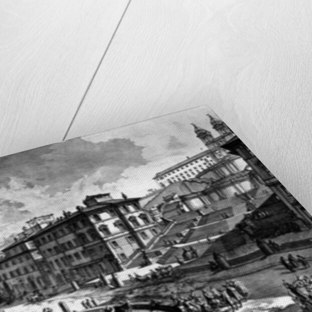 View of the Piazza di Spagna by Giovanni Battista Piranesi