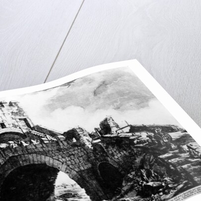 View of the Ponte Salario by Giovanni Battista Piranesi