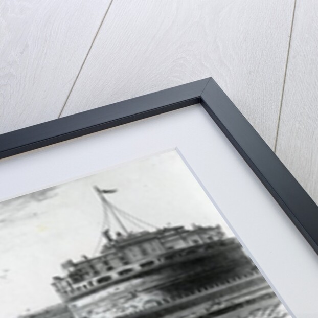 View of the Bridge and Castel Sant'Angelo by Giovanni Battista Piranesi
