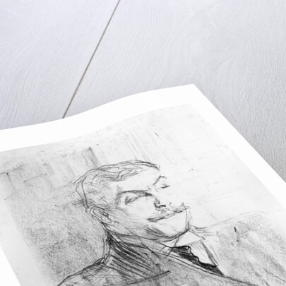 Lucien Guitry, 1898 by Henri de Toulouse-Lautrec