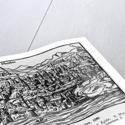 Edinburgh by German School