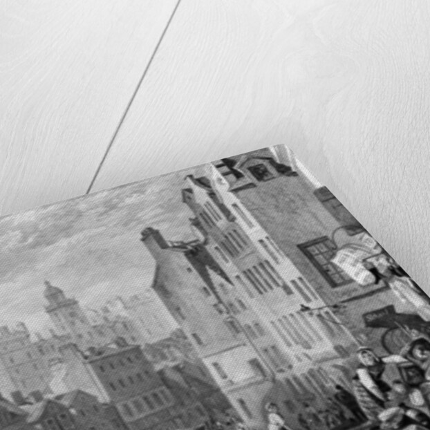 Heriot's Hospital, Edinburgh, engraved by Henry Le Keux, 1822 by Joseph Mallord William (after) Turner