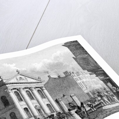 Unitarian Chapel, Paradise Street, Liverpool, engraved by J. Smith by English School