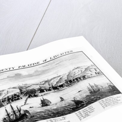 The South West Prospect of Liverpool, in the County Palatine of Lancaster, 1728 by Nathaniel and Samuel (1696-1779) Buck