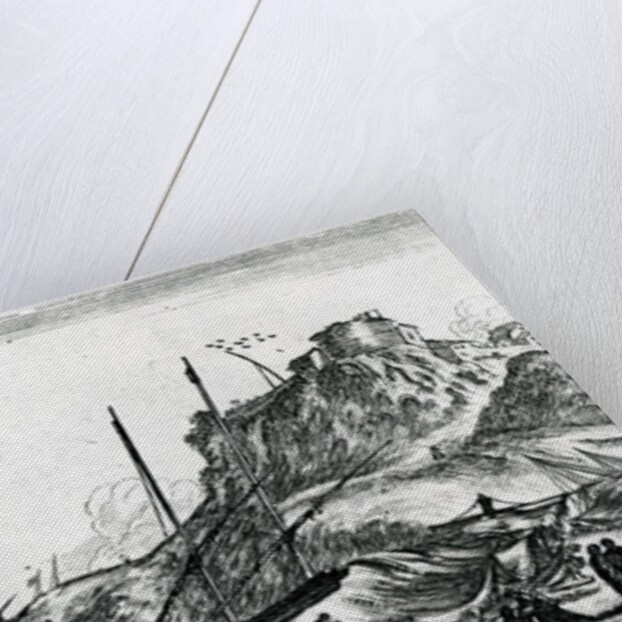 Plate 5 from 'Divers Embarquements', c.1640s by Stefano della Bella