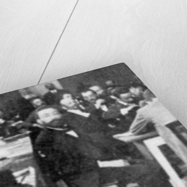 Group of Delegates at the Zionist Congress, Basle, 1897 by Swiss Photographer