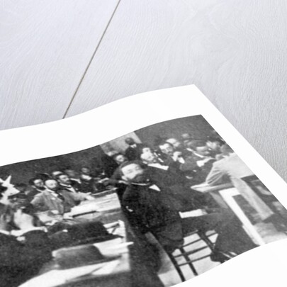 Group of Delegates at the Zionist Congress, Basle, 1897 by Swiss Photographer
