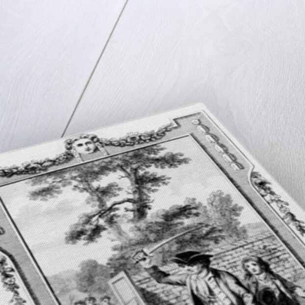 Roderick Random's uncle is attacked by dogs by Daniel (after) Dodd