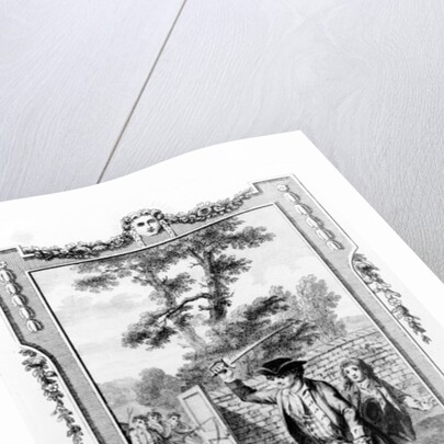 Roderick Random's uncle is attacked by dogs by Daniel (after) Dodd