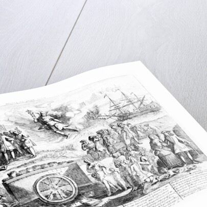 Wood's Halfpence, 1724 by Irish School