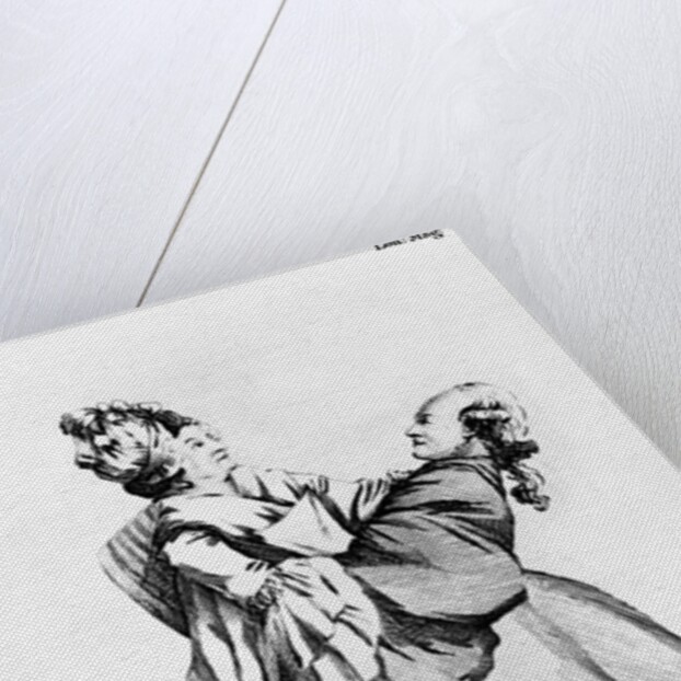 Mrs. Wright, published in the 'London Magazine', 1775 by English School