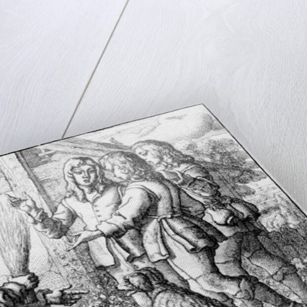 The Old Man and his Sons by Francis Barlow