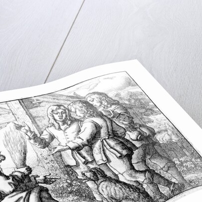 The Old Man and his Sons by Francis Barlow