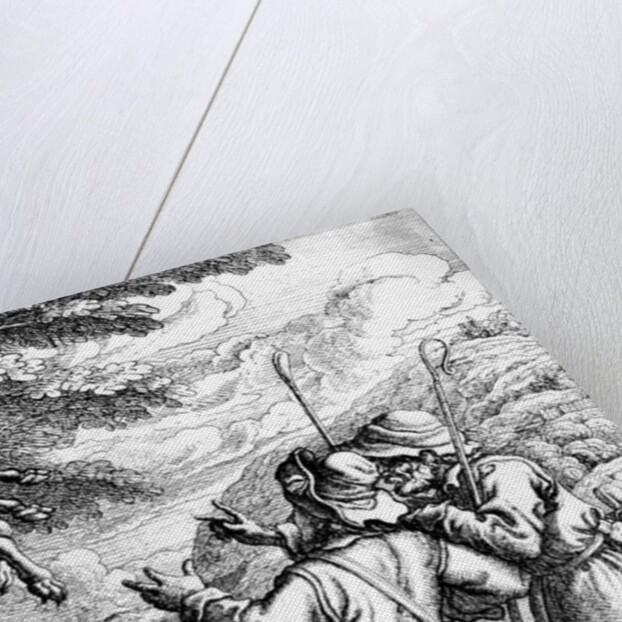 The Wolf in Sheep's Clothing, 1687 by Francis Barlow