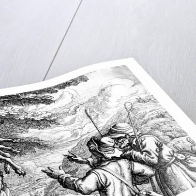 The Wolf in Sheep's Clothing, 1687 by Francis Barlow