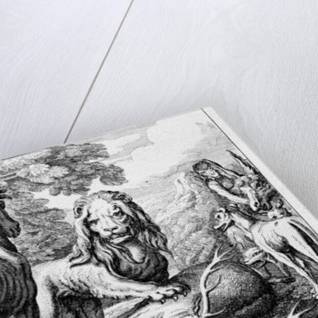 The Lion's Share by Francis Barlow