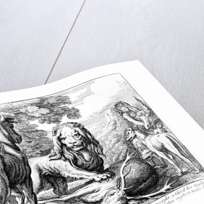 The Lion's Share by Francis Barlow